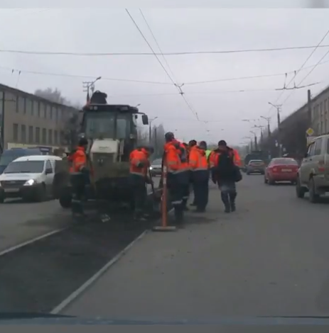 Дорожные рабочие