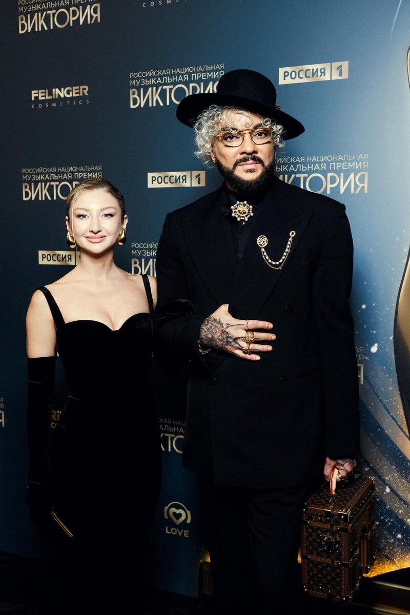    Филипп Киркоров и MARGO Пресс-служба премии "Виктория"