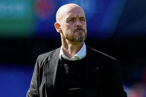 Главный тренер "МЮ" Эрик тен Хаг. Фото: соцсети. 