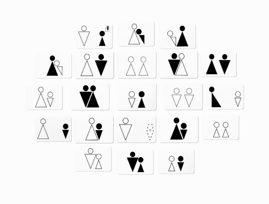 Примеры карточек-символов из игры “Истории Отношений”