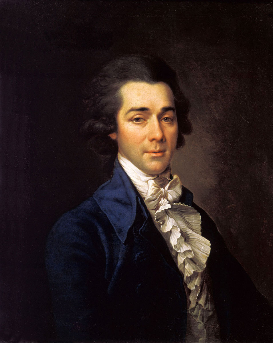 Дмитрий Левицкий. Портрет Н.А.Львова, 1780 год. Русский музей, Санкт-Петербург