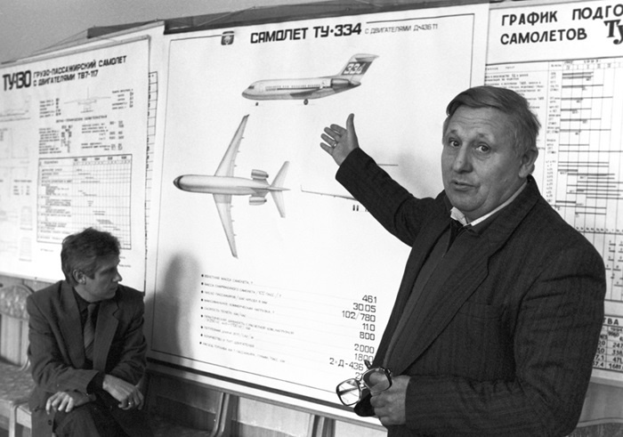 Как самолёт Ту-334, который мог стать новой вехой гражданской авиации ...