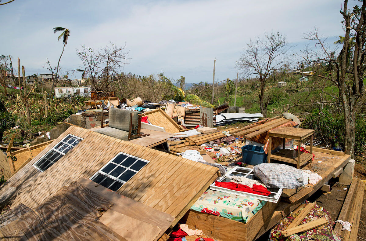 Последствия урагана