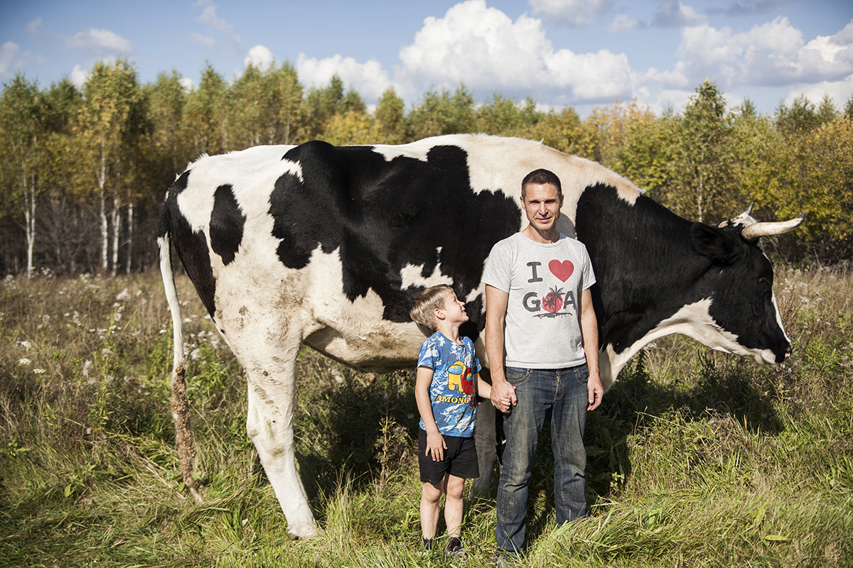 Виктор с сыном 