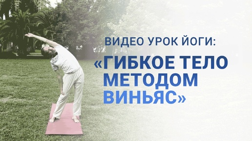 Урок йоги, гибкость, сила, чистый ум - это Виньяса🧘🏻‍♂️ Техника сочетающая пранаяму, растяжки, прогибы и вытяжения позвоночника.