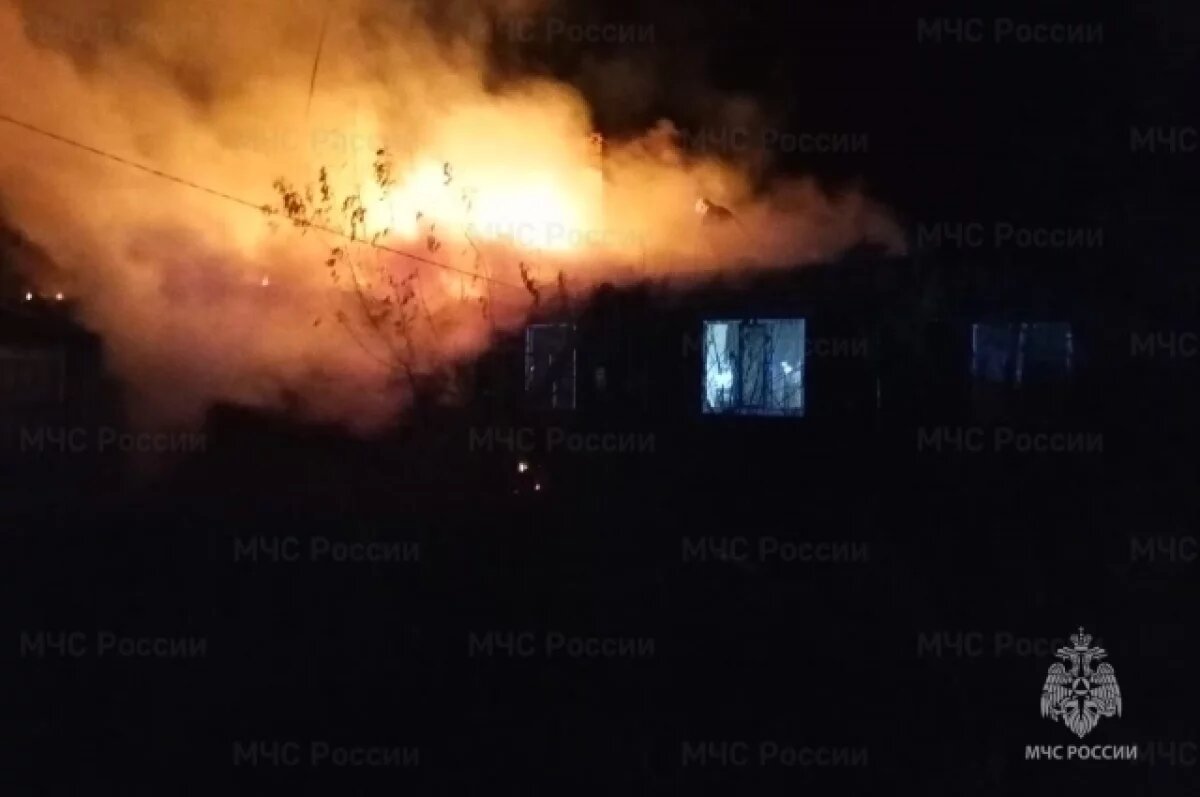    В ночь на 19 октября в брянском поселке Клюковники выгорела квартира