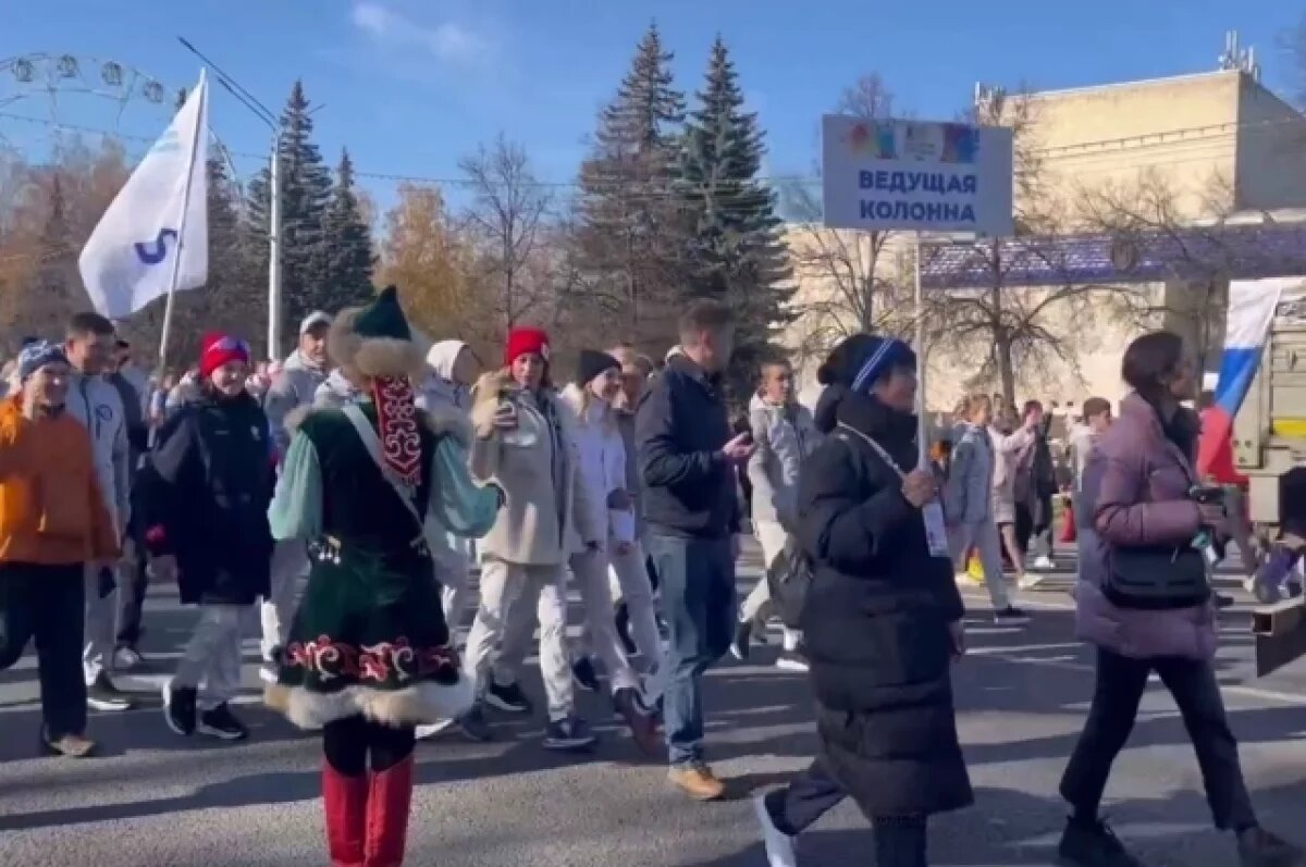    В Уфе прошел Всероссийский день ходьбы
