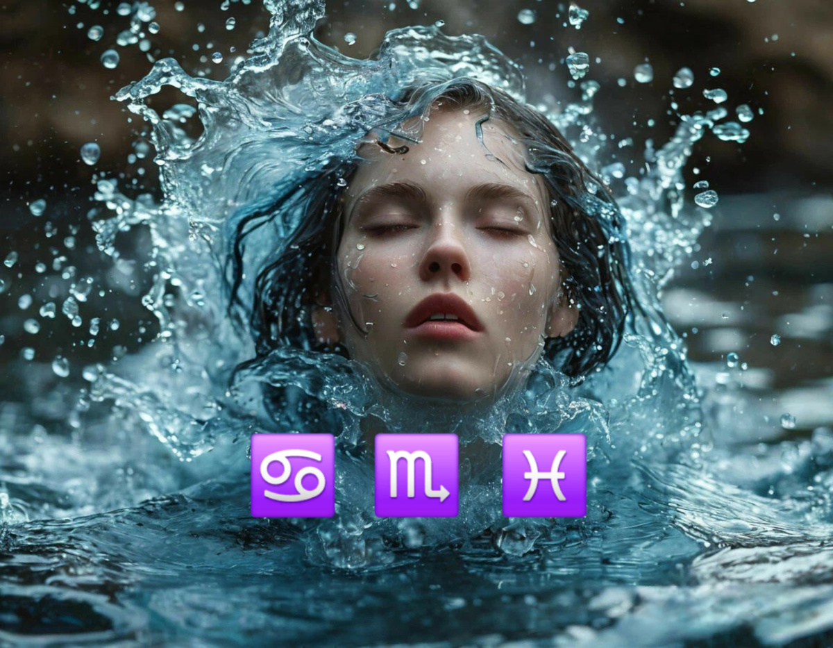 Знаки Водные 🌊: Рак, Скорпион, Рыбы