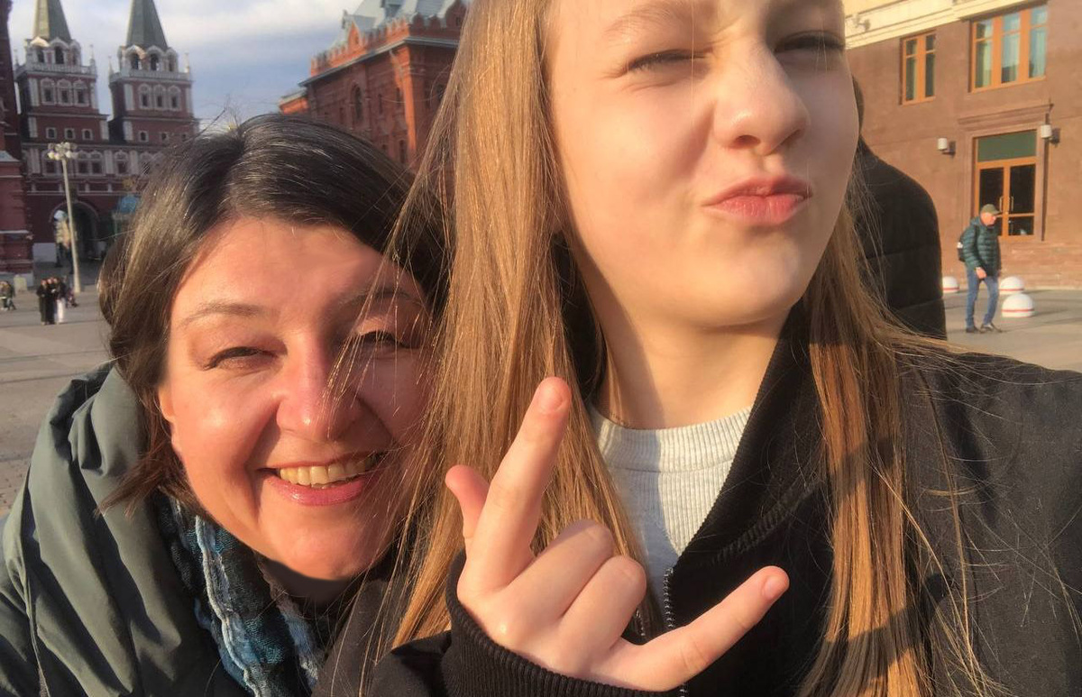 Автор с племяшкой в центре Москвы 18 октября 2024
