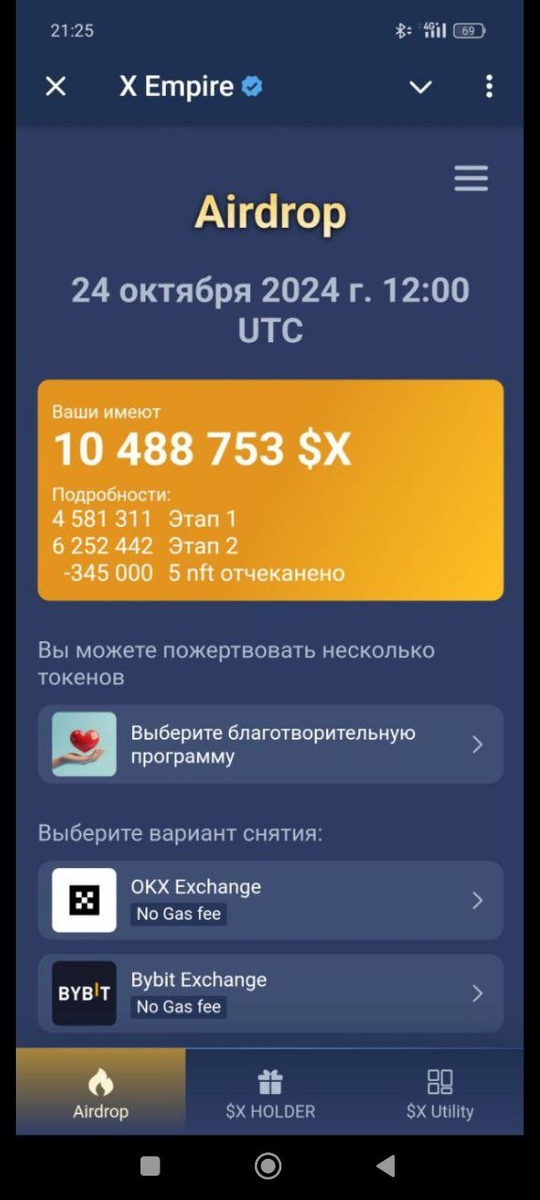 Результаты игроков