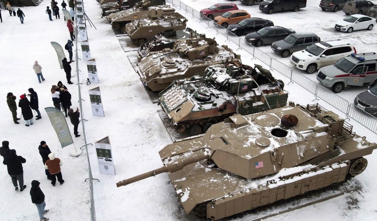    В Оренбург приедет трофейная техника из зоны специальной военной операции