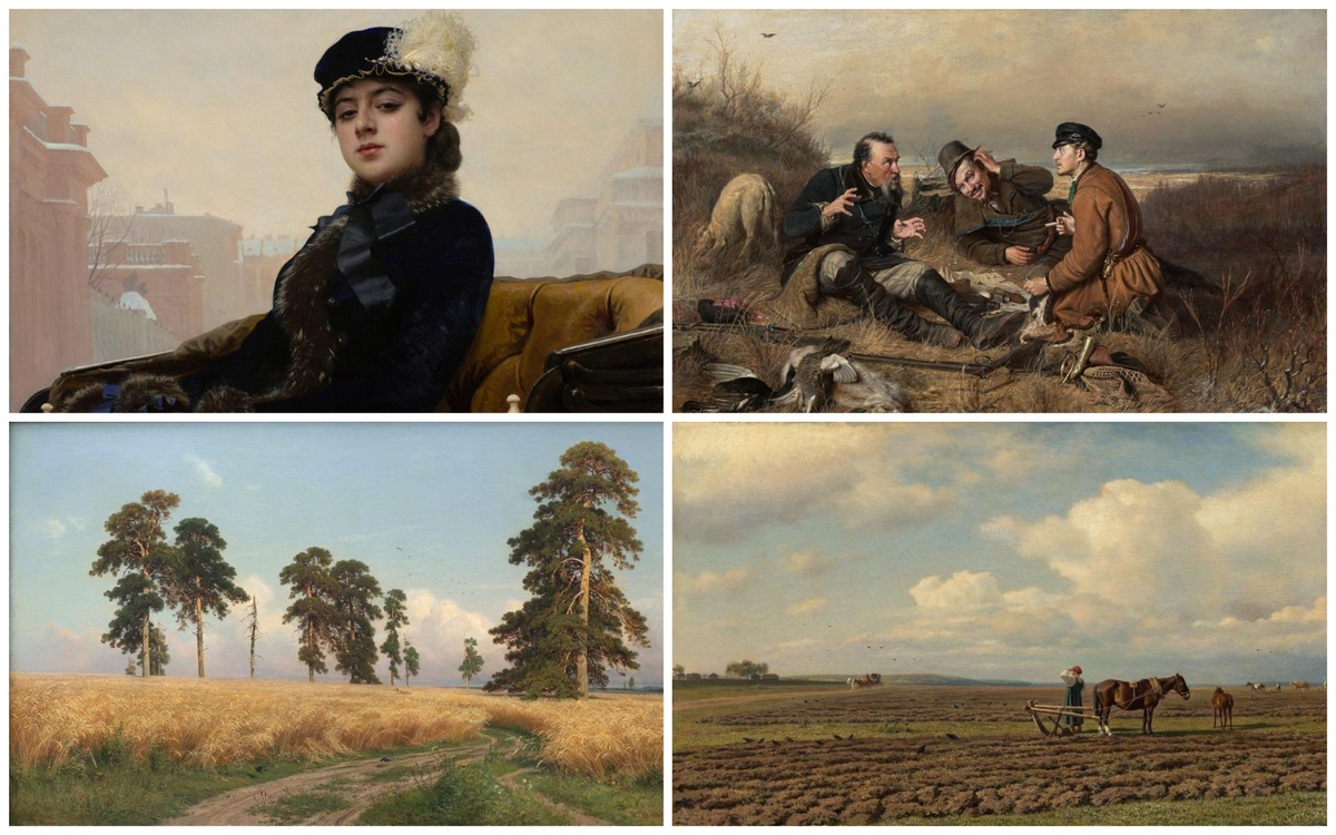 Картины художников передвижников