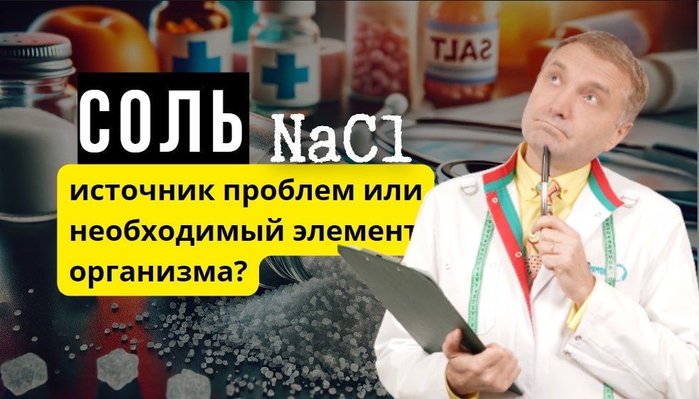 Соль – источник проблем или необходимый элемент для организма