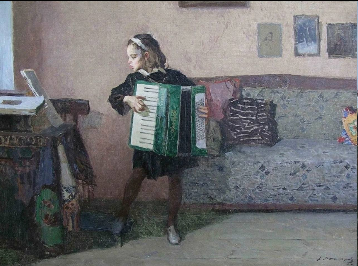 Алексей Макаров. «Первые аккорды». 1957
