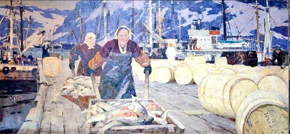 Виктор Саморезов. «Северная фактория». 1980