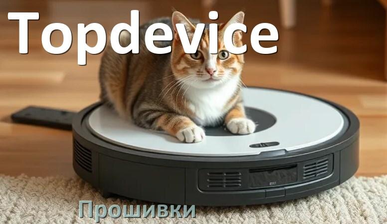 
Прошивки для роботов пылесосов Topdevice скачать русское обновление ПО дампы памяти и .Pkg