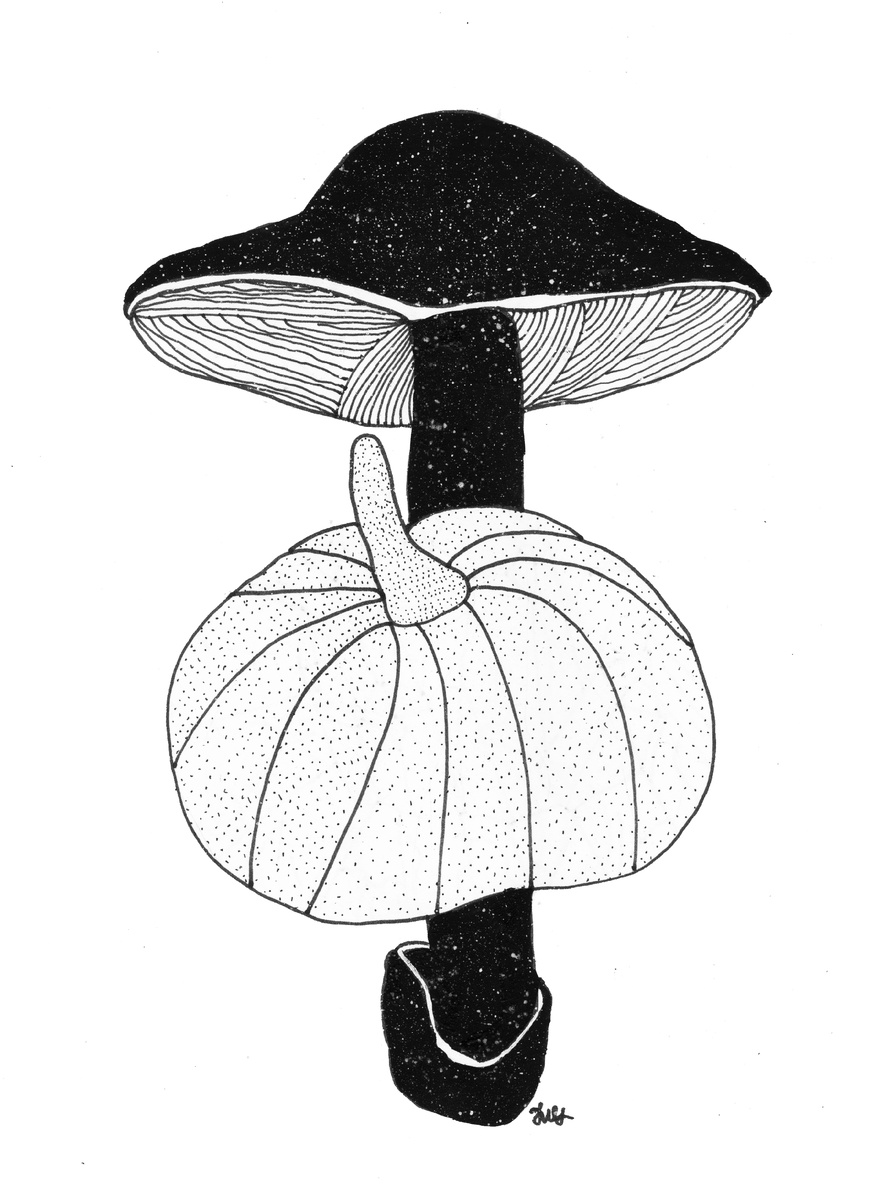 Из скетчбука INSIDE of Me vol. 8 Dark Tale