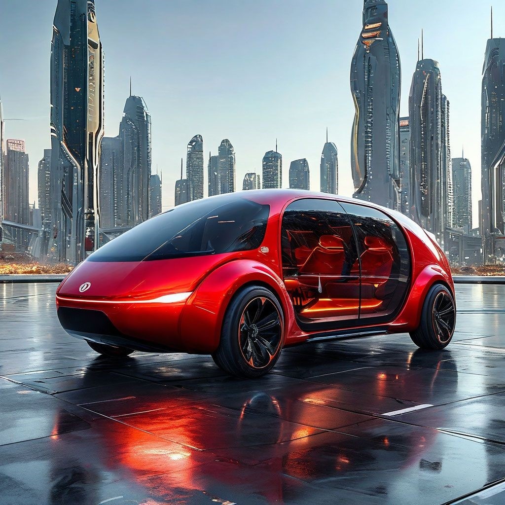 Возможно, комфортабельного автомобиля в скором будущем будет выглядеть именно так