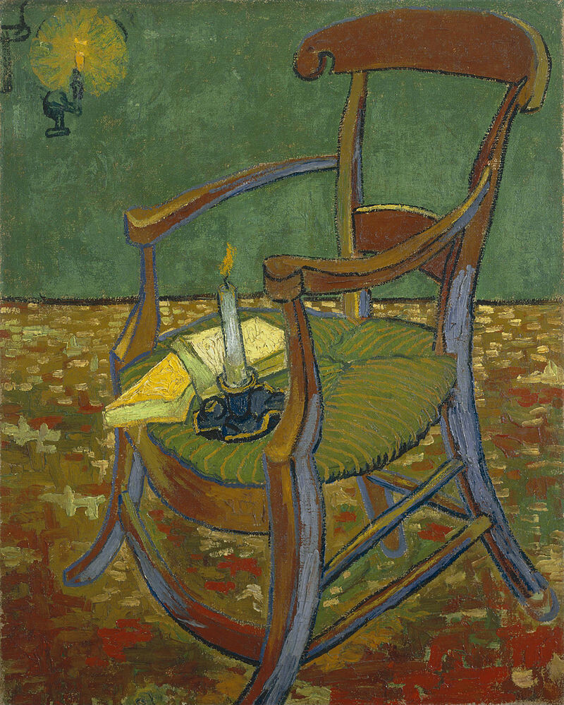 Винсент Ван Гог. «Кресло Гогена» (1888) Холст, масло. 90,5×72,5 см
Музей Винсента Ван Гога, Амстердам