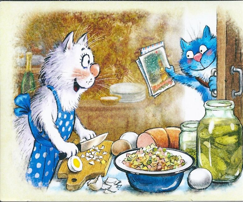 очаровательные коты Рины Зенюк