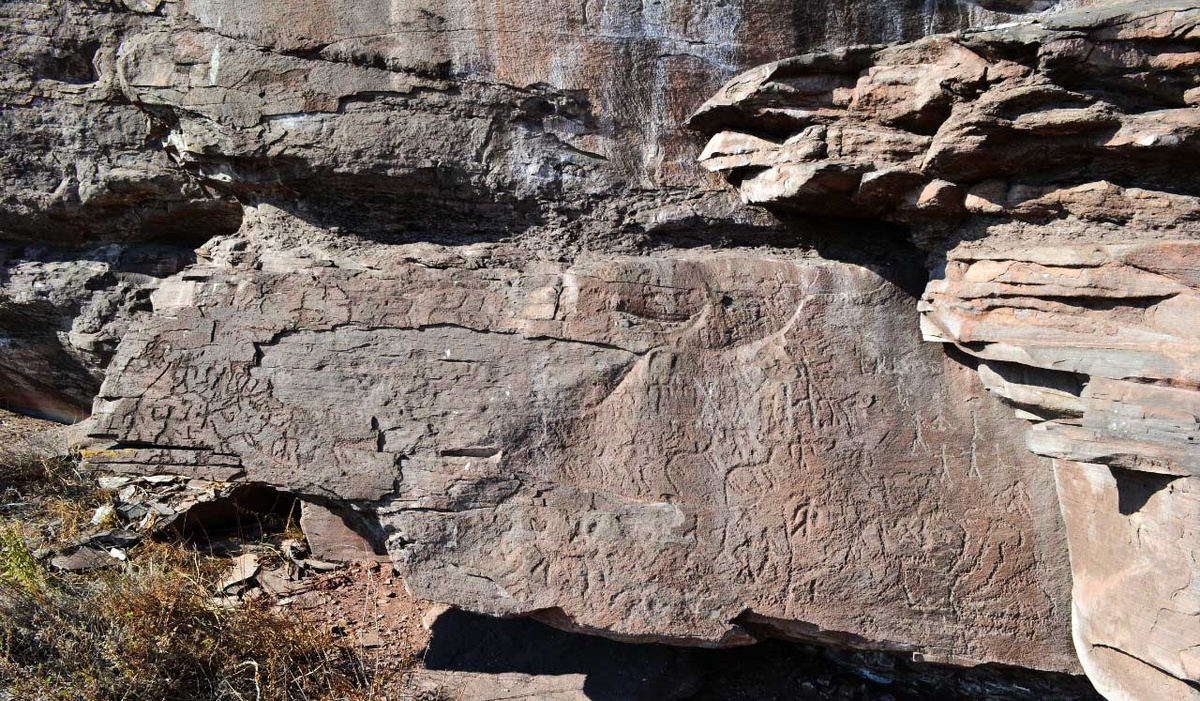 "Место творения"  в окрестностях г. Минусинск