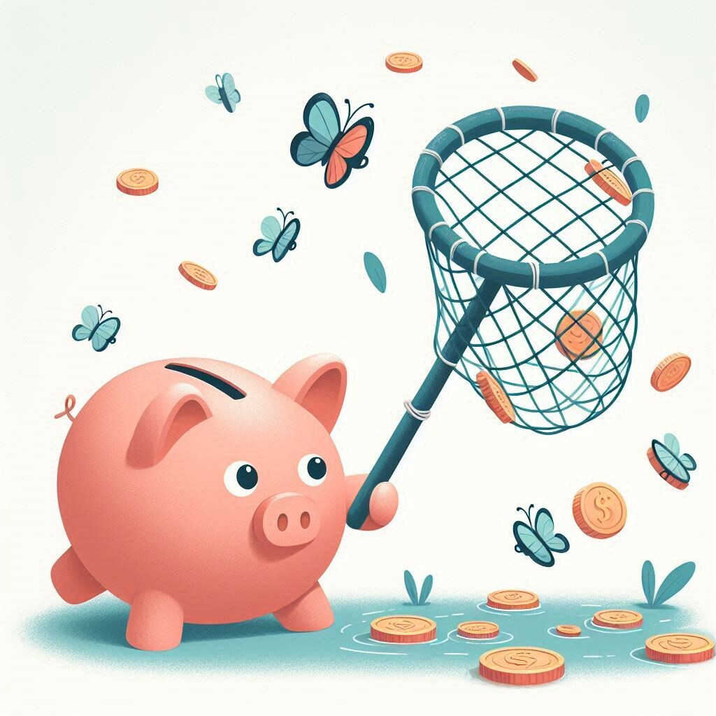 Накопления без системы – как ловля монет дырявым сачком