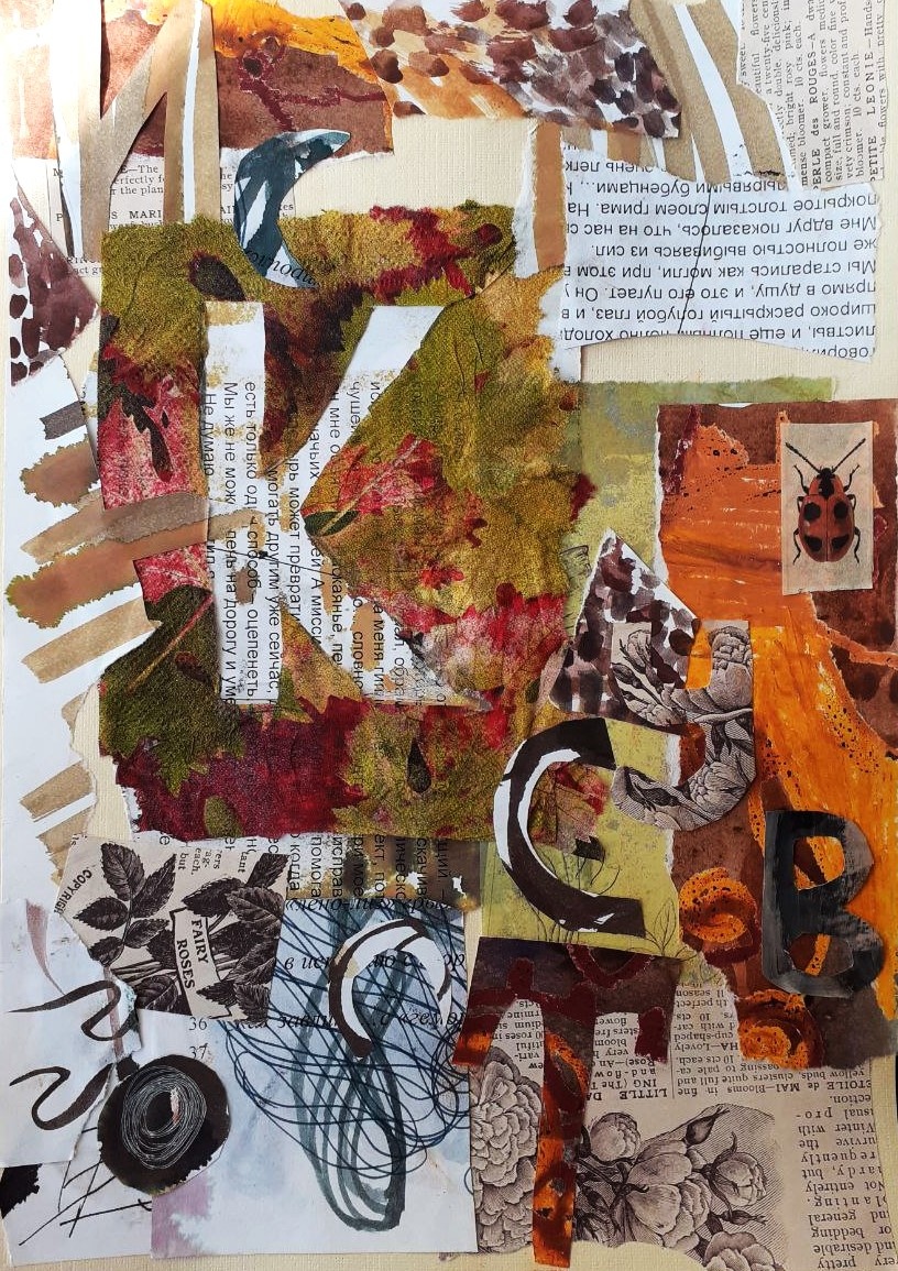 Коллаж со Скетч-замеса