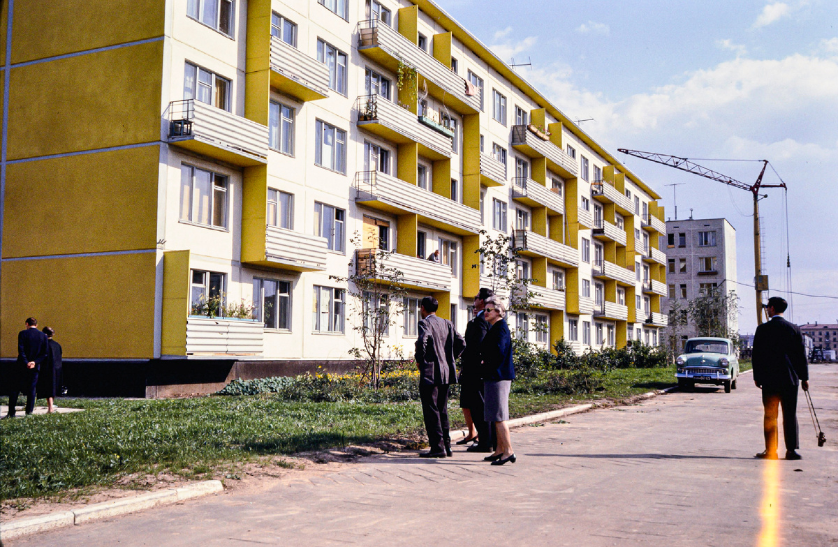 Новые панельные районы 1960-х годов. Фото: Наум Грановский 