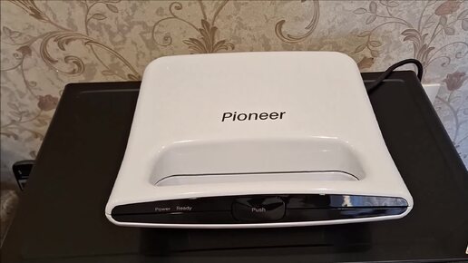 Подарок на день рождения, тестируем и печём венские вафли/ Мини-гриль Pioneer GR 1001E....