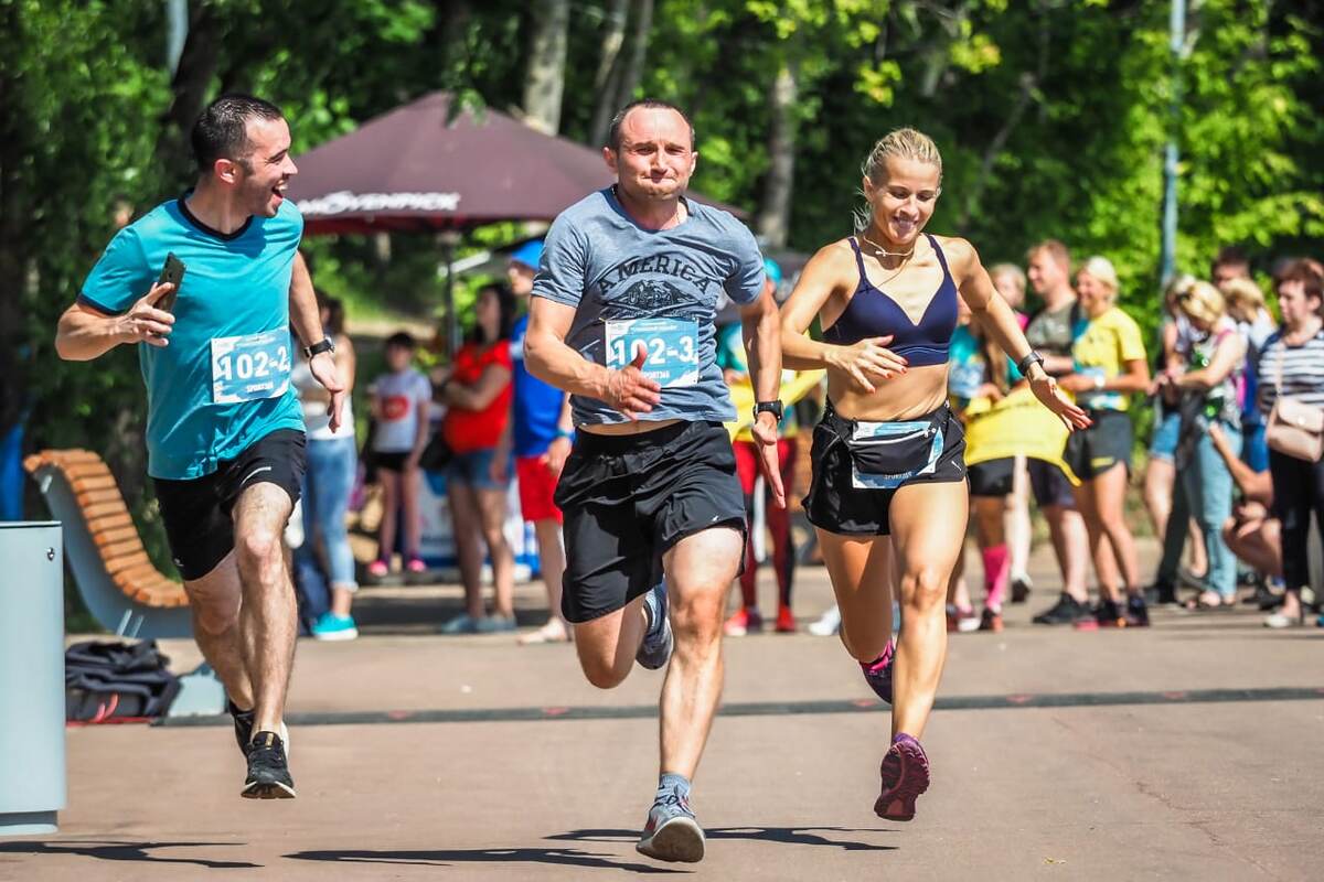 Финиш на 10 км