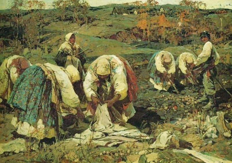 Сбор картофеля