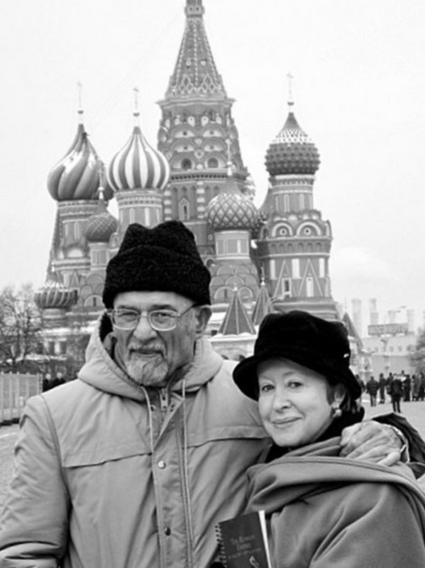 Писатель с женой в СССР. Фото из свободных источников