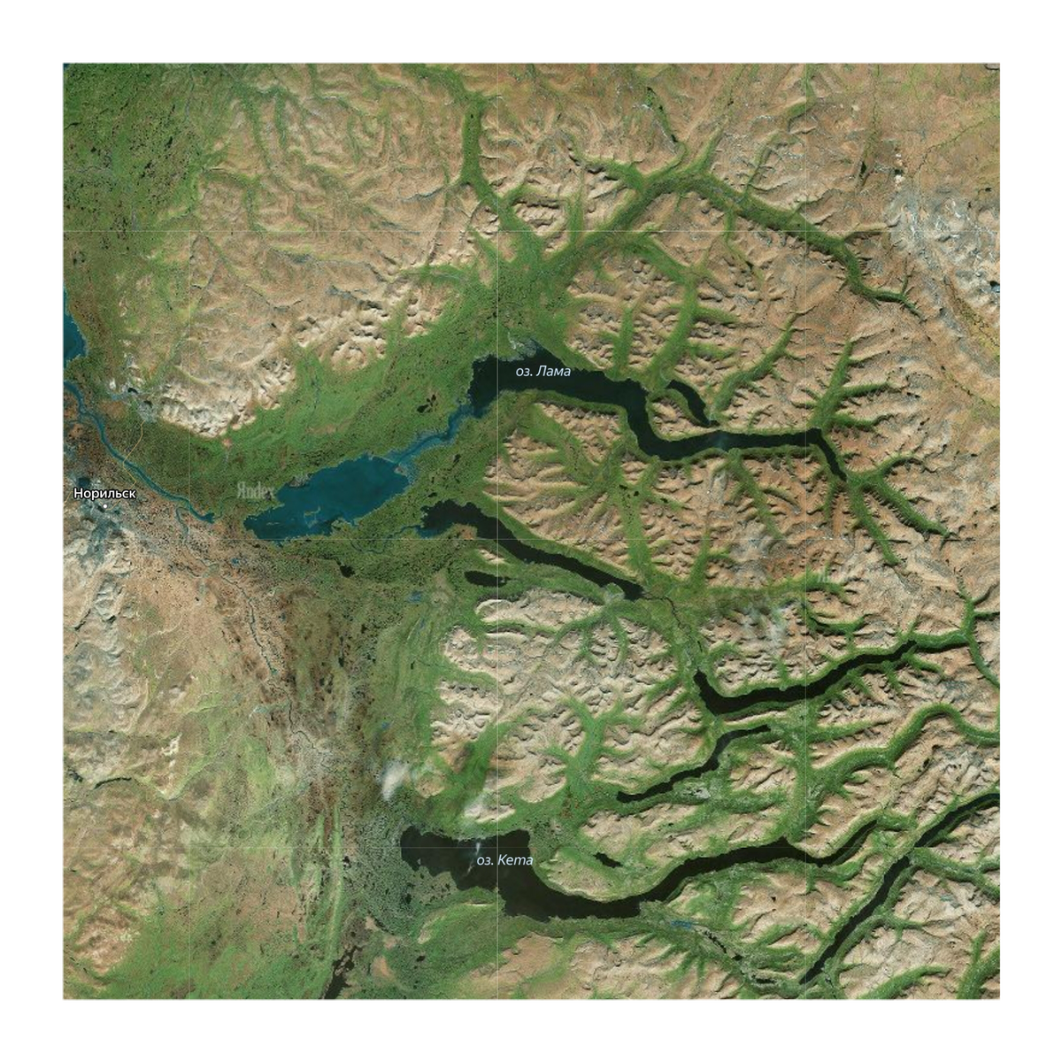 По озеру Лама следуем к его самой восточной части