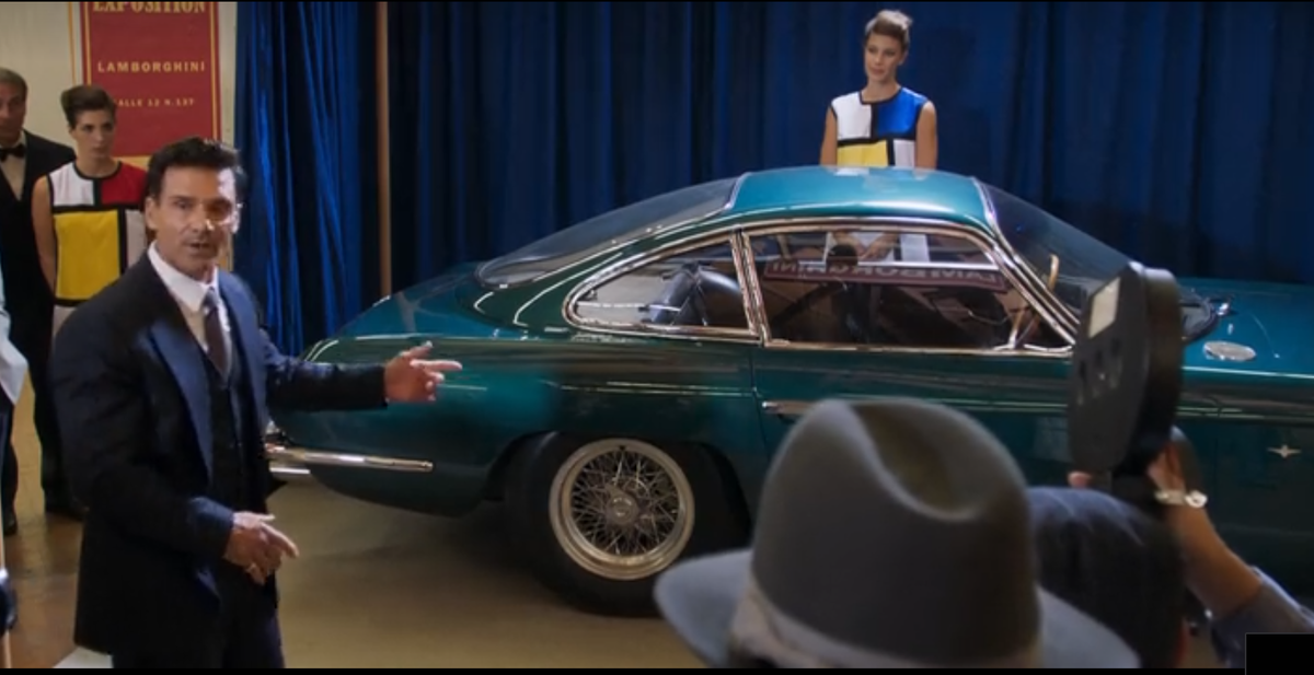Кадр из к/ф  "Ламборгини: Человек-легенда"