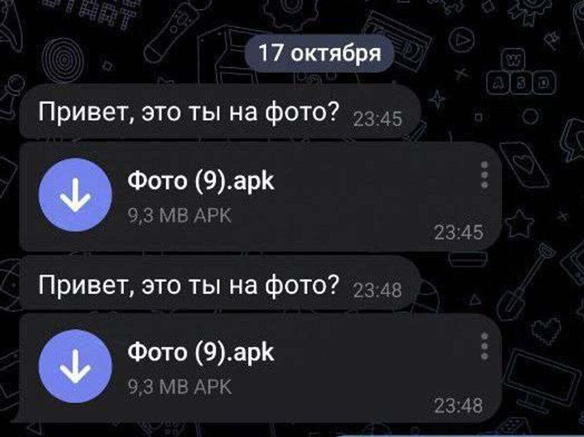    Скриншот сообщения мошенников в Telegram© Управление по организации борьбы с противоправным использованием информационно-коммуникационных технологий МВД России