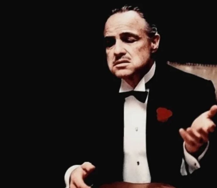 Кадр из кинофильма «Крёстный отец» 