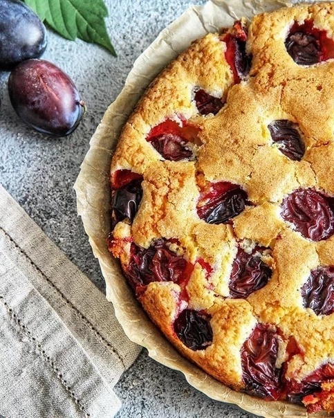 Сливовый пирог
