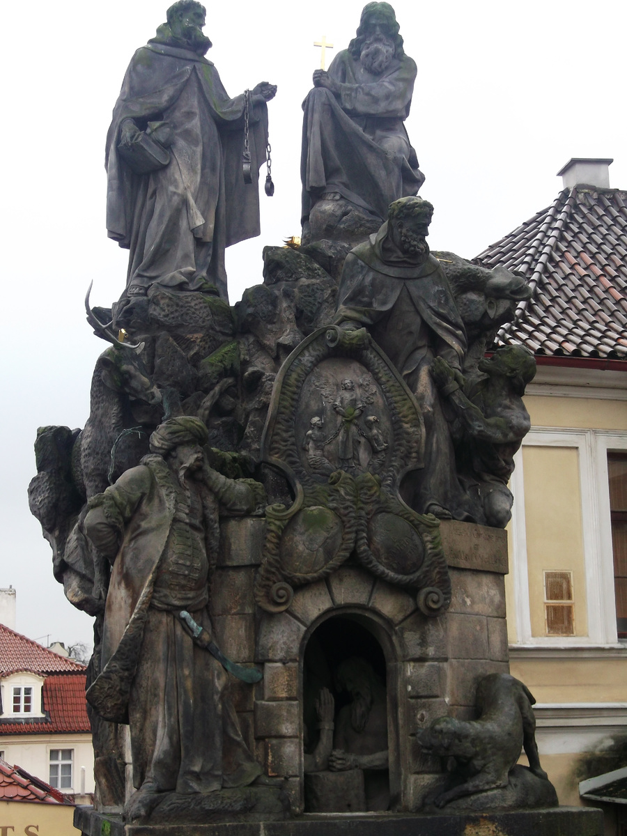 Святые Жан де Мата, Феликс де Валуа и Иоанн Пустынник выкупают пленных