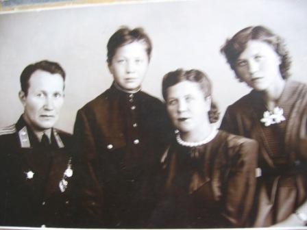 Моя семья 1954г.