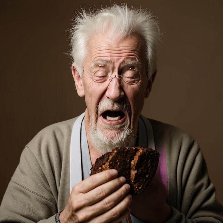 Так мои страдания при виде ярославского черного хлеба изобразил Его Величество ИИ