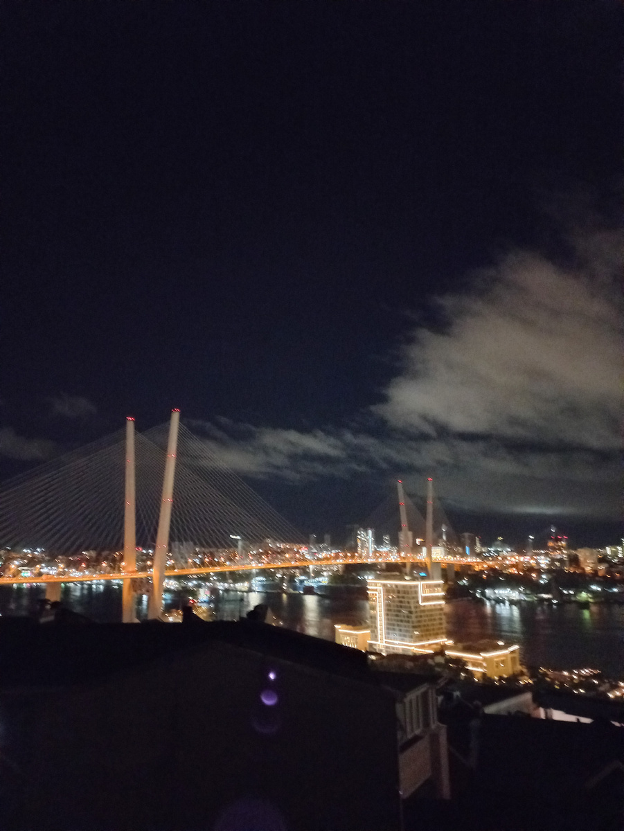 Вид со смотровой площадки во Владивостоке