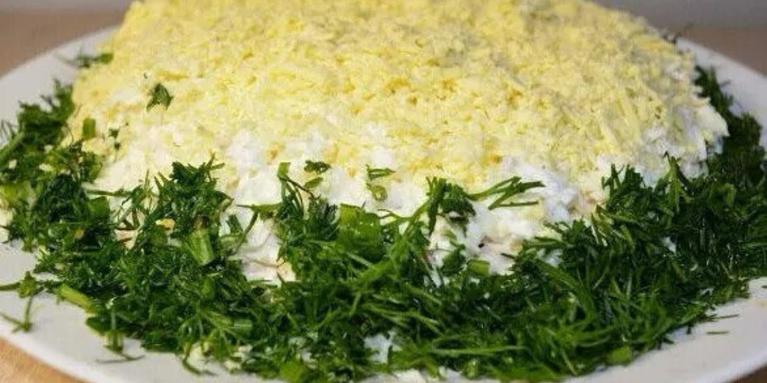 Салат «ОБЛАКО» — наверное потому, что он очень нежный❗️ Анекдот 😂 для отличного настроения