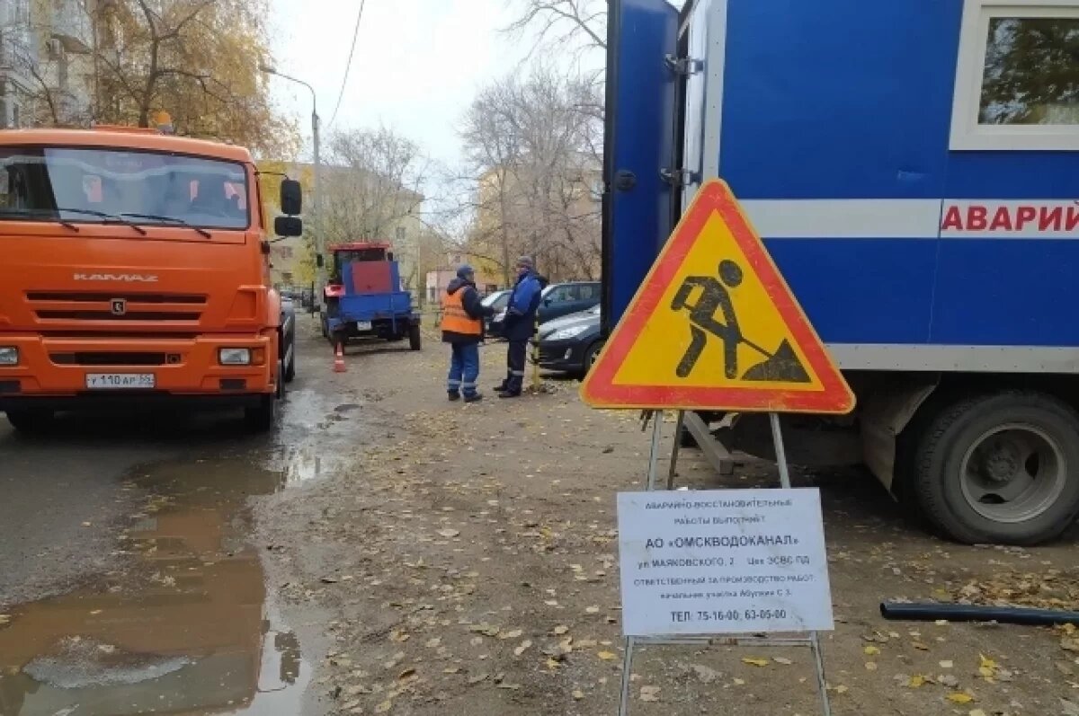    В некотором частном секторе и многоэтажках Омска исчезнет холодная вода