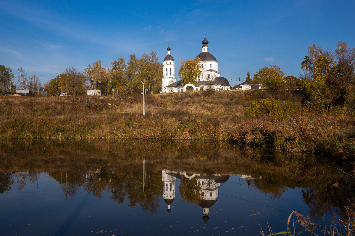 Храм Рождества Пресвятой Богородицы. Образцово, городской округ Щёлково. Московская область. Фото автора статьи  