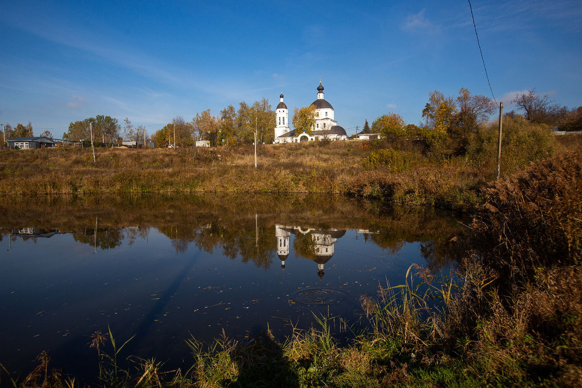 Храм Рождества Пресвятой Богородицы. Образцово, городской округ Щёлково. Московская область. Фото автора статьи 