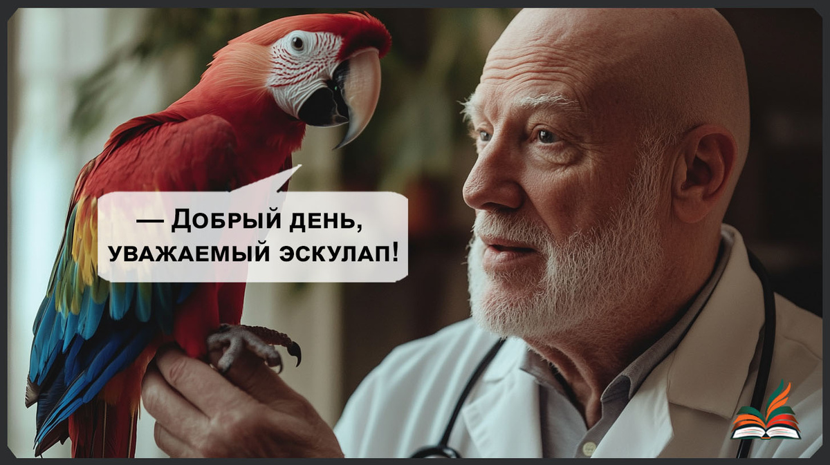 Говорящий попугай - Рассказ