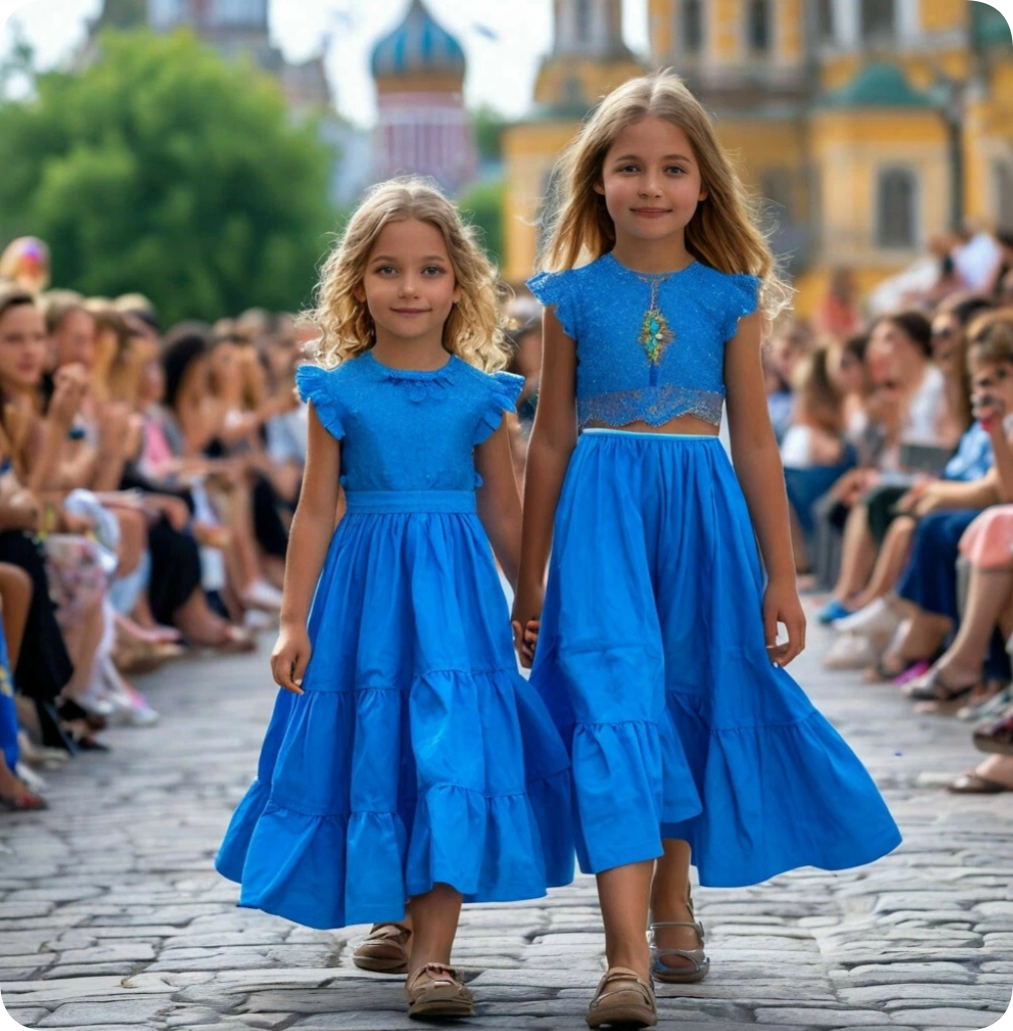 Две девочки из одной семьи, у обеих Луна во Льве - так совпало