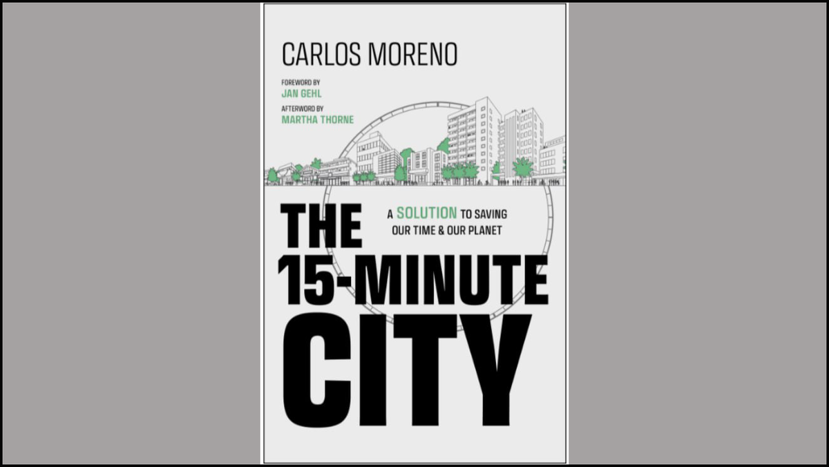    Книга Карлоса Морено "15-минутный город"