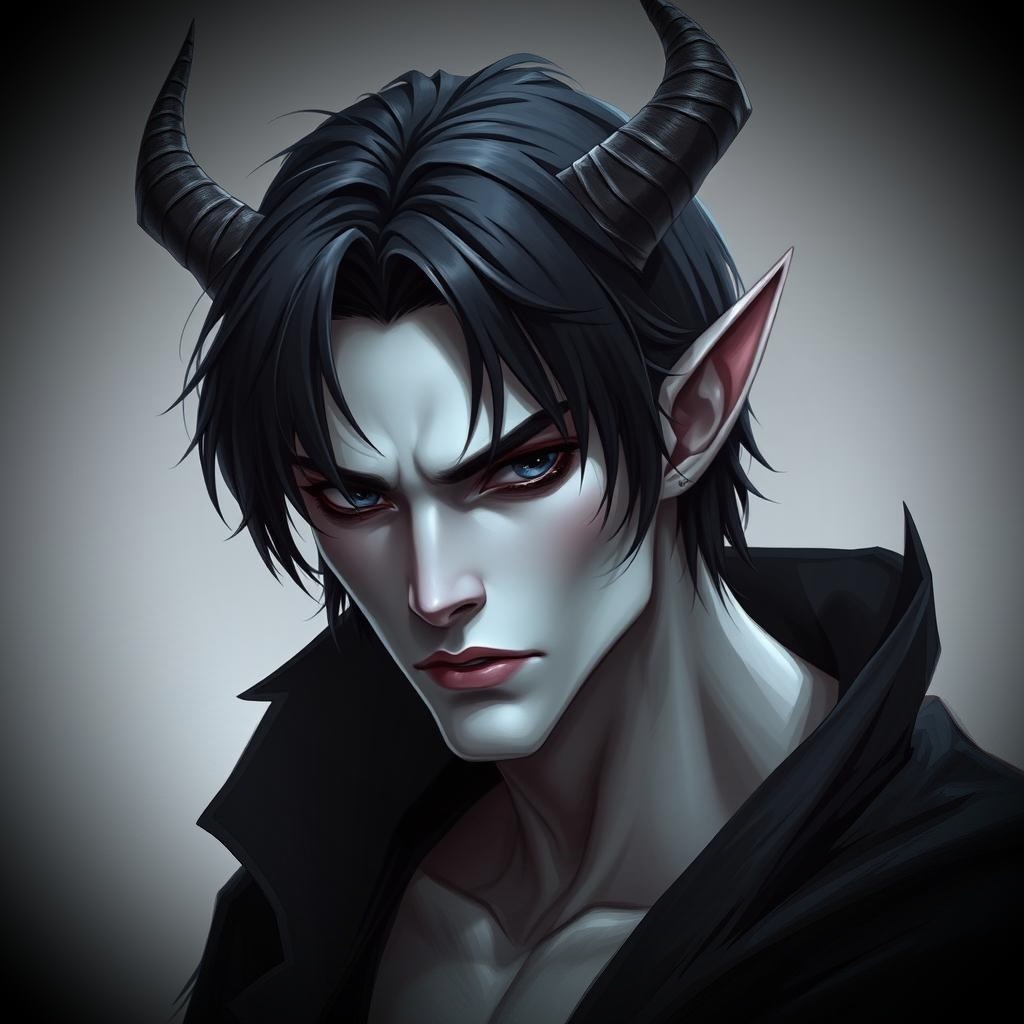 Neuralblender.com.  Демон-Бог Милхом. 