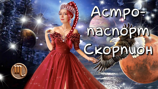 СКОРПИОН| Астрологический паспорт #скорпион #гороскоп #знакизодиака #астрология #скорпионызвезды